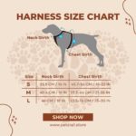 HARNESS Size Chart for Dogs