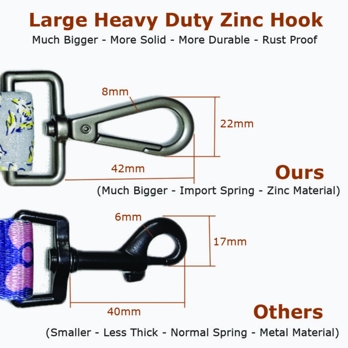 Zinc Hook for Leash