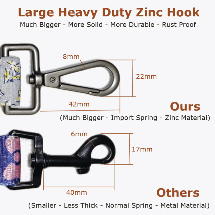 Zinc Hook for Leash